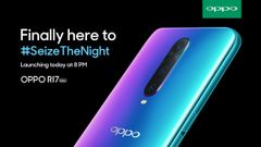 Oppo R17 Pro launch highlights: Price starts at Rs 34,990