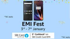 Amazon EMI Fest (Jan 3rd to 7th): Get 6GB and 8GB RAM smartphones on no cost EMI
