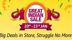 Amazon Great Indian Sale to debut on January 20