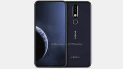 Nokia 8.1 Plus renders point at a punch hole display