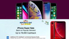 Paytm Republic Day Sale: Get cashback on Apple iPhone XS, Max, iPhone XR, iPhone X and more