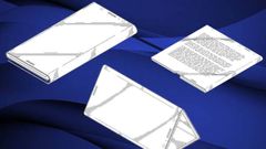 Intel patent shows a tri-folding device with three screens