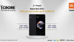Xiaomi Redmi Note 5 Pro gets a price cut as it hits 1 crore unit of sales