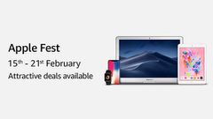 Amazon Apple Fest: Grab discounts on iPhones, MacBooks, iPad and more
