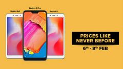 Xiaomi Redmi 6, Redmi 6 Pro and Redmi 6A get up to Rs. 2,500 discount