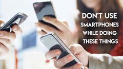 10 situations when you shouldn't use your smartphone