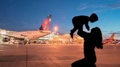 Pilot forced to take a U-turn after woman forgot her infant at airport