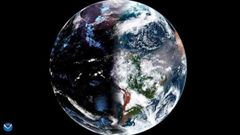 GOES-16 satellite snaps breathtaking vernal equinox from 22,300 miles away