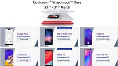 Flipkart Qualcomm Snapdragon Days: Get discounts on Zenfone 5Z, Pixel 3, Nokia 8.1 Plus and more
