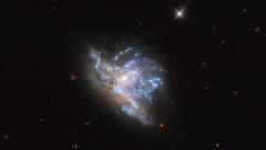 NASA's Hubble snaps spectacular stars collision forming super-galaxy