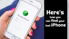 Here's how to find lost iPhone on silent mode