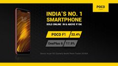 Poco F1 dethrones OnePlus 6 as the best selling smartphone online: IDC