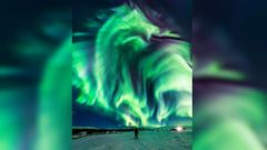 NASA releases breathtaking image of Dragon northern lights over Iceland