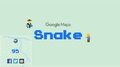 How to Play Classic Snake Game on Google Maps on your phone and web browser