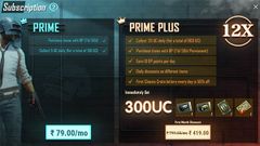 PUBG Mobile brings Prime Subscriptions with in-game discounts at Rs 79
