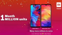 Redmi Note 7 series sales surpass 1 million units in India in a month