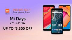 Amazon Mi Day Sale (May 27th to 31st): Get up to Rs. 5,500 off on Xiaomi smartphones