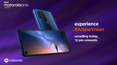 Motorola One Vision Launch: One More Affordable Punch Hole Display Phone
