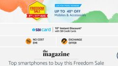 Amazon Freedom Sale 2019 Offers – Samsung Smartphones Available At Up To 50% Off