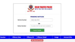 How to Check And Pay Traffic Challan Online