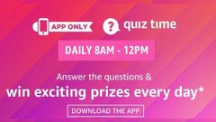 Amazon App Quiz Is Back With Rs 5,000 Reward - How To Participate