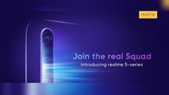 Realme 5 With Quad-Camera To Launch On August 20th In India
