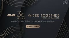 Asus Wiser Together IFA 2019 Live Streaming