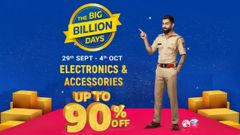 Flipkart Big Billion Days Sale: Attractive Offers On Electronics And Accessories