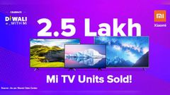 Xiaomi Records Over 250,000 Mi TVs Sale During Festive Season Sale