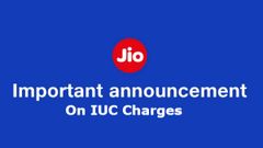 Good News For Jio Users Regarding IUC Charges