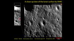 ISRO Releases Pictures Of Lunar Surface Captured From Chandrayaan-2 Orbiter