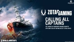 ZOTAC GAMING Announces India-only Bundle For Iconic World of Warships Online Action Game