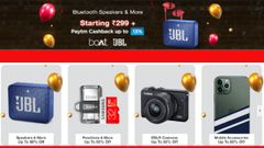 Paytm Mall Black Friday Offers: Discounts On Gadgets And Accessories