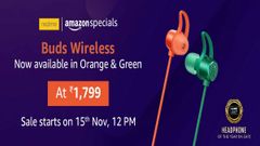 Realme Buds Wireless Spotted In New Colors; Sale Starts November 15 Via Amazon