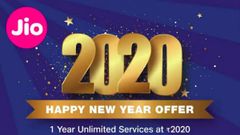 Reliance Jio ‘2020 Happy New Year Offer’ Bundles 1.5GB Data And Other Benefits
