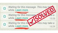 Top 2 Ways To Fix Waiting For This Message Error On Whatsapp