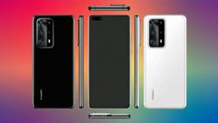 Huawei P40 Pro Leaked Render Shows Penta Camera Setup, Punch Hole Display