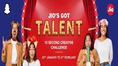 Jio’s Got Talent: Telco Joins Snapchat For Talent Search