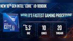 Intel Core i9-10900K Announced With 5.3GHz Single Core Frequency For $488