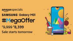 Samsung Galaxy M01 Now Available At Rs. 8,399 Via Amazon: Should You Buy?