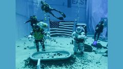 NASA Artemis Mission: Astronauts Training For Moonwalk Underwater