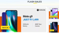 Smartphones Available On Flipkart Flash Sale: Motorola G9, Realme C12, Realme Narzo 10 And More