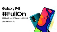 Samsung Galaxy F41 Is Ready To Rule The Segment With Top-Notch Performance & Features