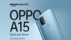Oppo A15 Amazon Teaser Hints India Launch Could Be Imminent