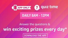 Amazon Quiz Answers For November 28: Winners Get Rs. 10,000 Amazon Pay Balance