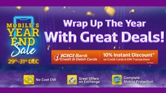 Flipkart Mobile's Year End Sale 29th To 31st December: Discount Offers Best On Smartphones