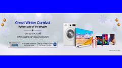 Samsung Great Winter Carnival 2020 - Offers & Cashback On Samsung Smartphones