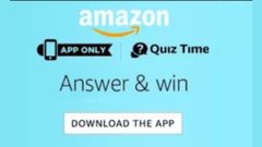 Amazon Quiz Answers For January 4: Rs. 5,000 Amazon Pay Balance Rewards Today