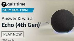 Amazon Quiz Contest Answers For January 28, 2021: Win Amazon Echo 4th Gen