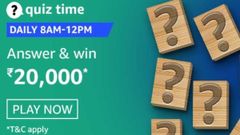 Amazon Quiz Contest Answers January 22: Win Rs. 20,000 Amazon Pay Balance